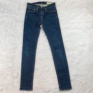 Rag & bone Clean Indigo High Rise skinny Jeans